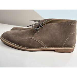 ECCO Gorm Chukka Boots Men’s 12 EU 46 Soft Suede Light Brown Desert Leather